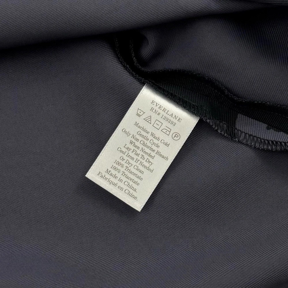Everlane Japanese GoWeave Black Purple Floral Cami Camisole Tank Top - Picture 5 of 5
